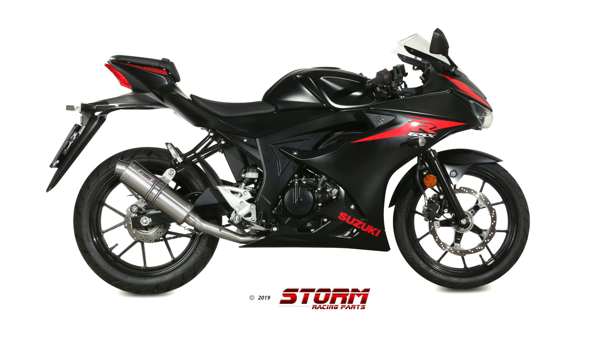 STORM GP Auspuff passend für SUZUKI GSX-R 125 2017-2020
