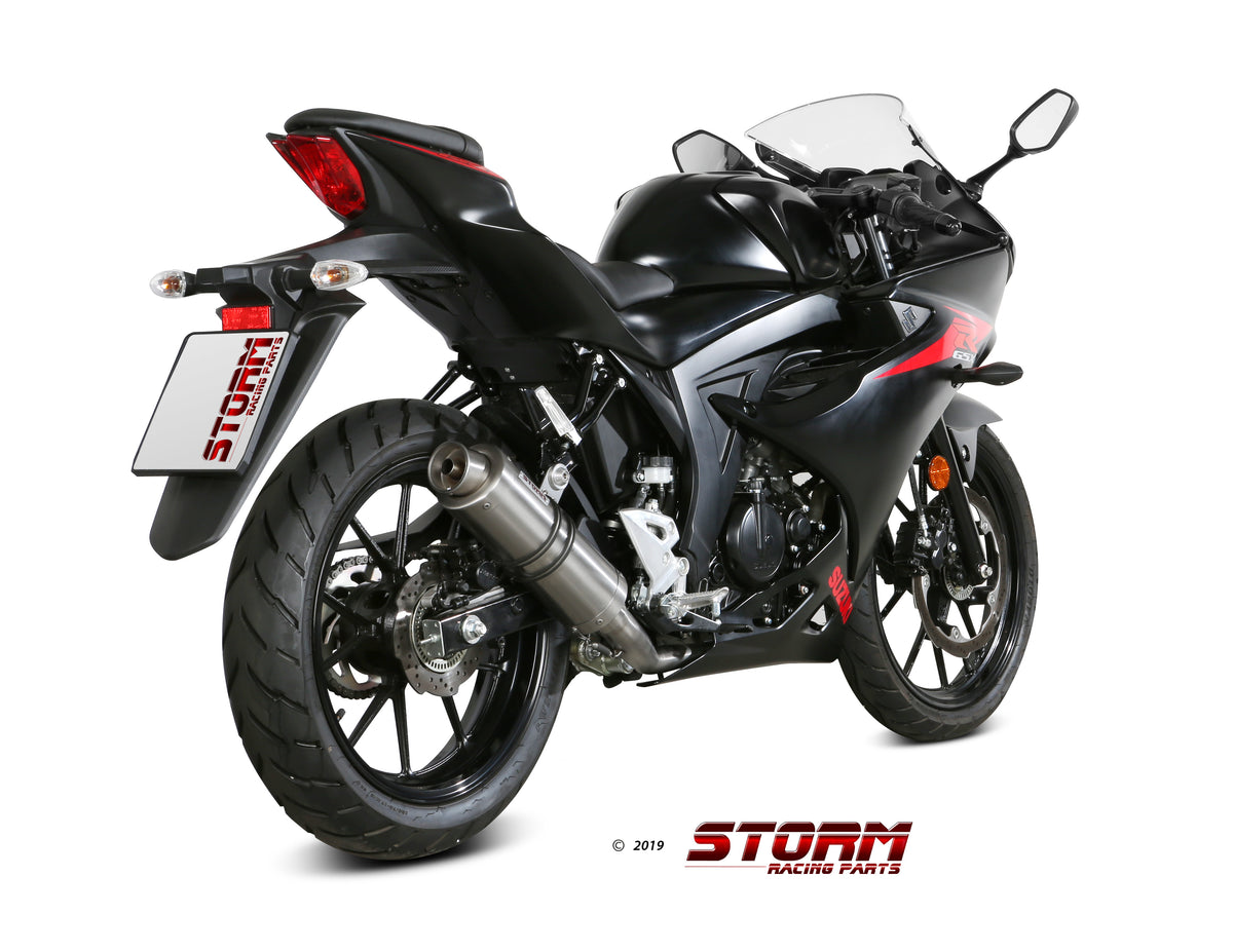 STORM GP Auspuff passend für SUZUKI GSX-R 125 2017-2020