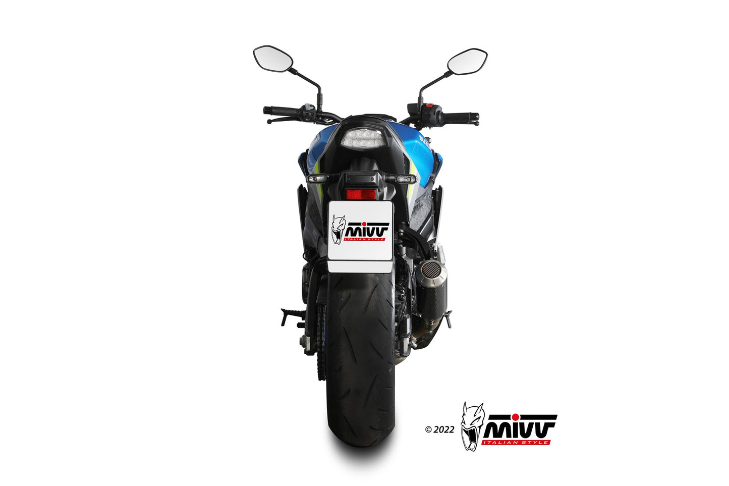 MIVV MK3 Auspuff Carbon passend für SUZUKI GSX-S 1000 2021-2026