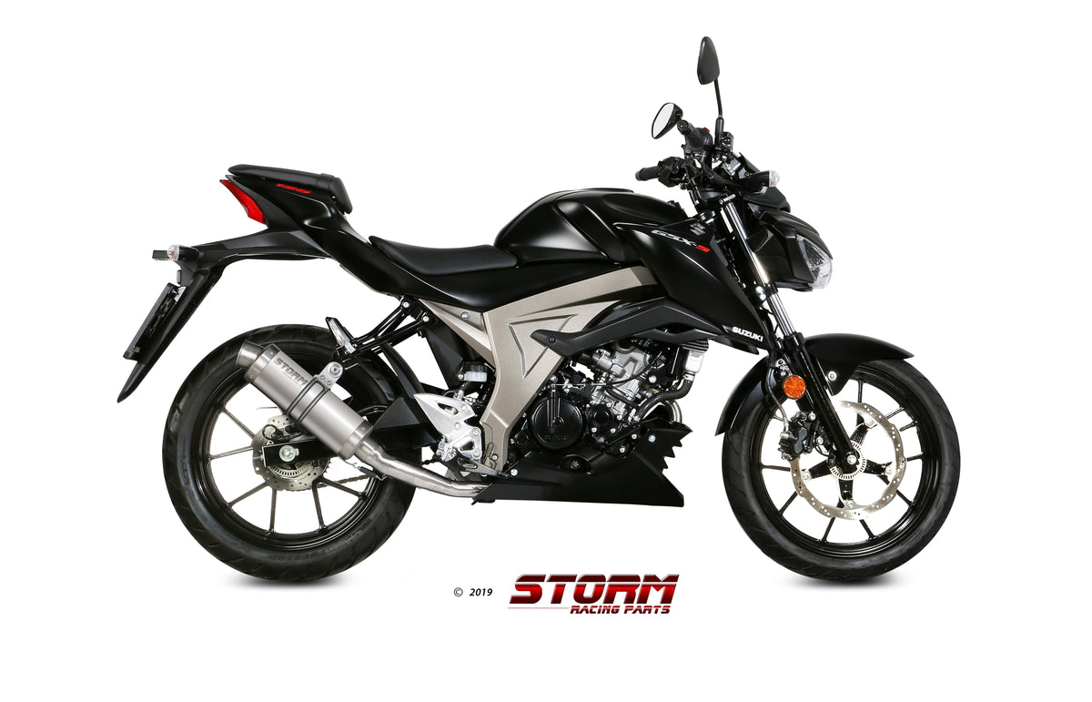 STORM GP Auspuff passend für SUZUKI GSX-S 125 2017-2020