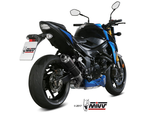 MIVV GP Auspuff Carbon passend für Suzuki GSX-S 750 2017-2020