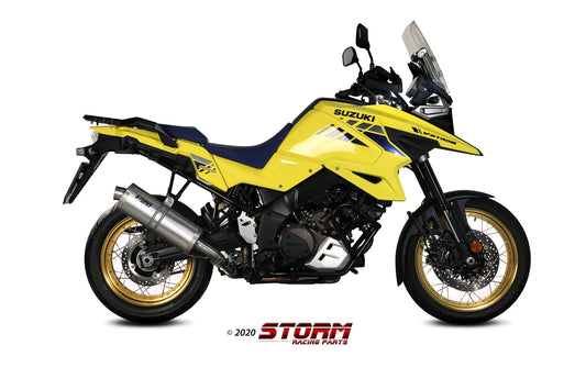STORM OVAL Auspuff passend für SUZUKI V-STROM 1050 2020-2025