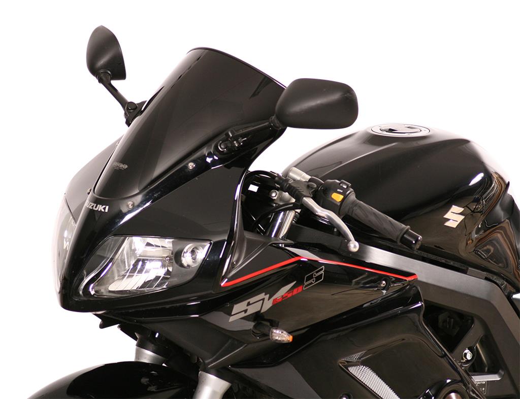 MRA Originalformscheibe "O" schwarz passend für Suzuki SV 650 S / SV 1000 S 2003-