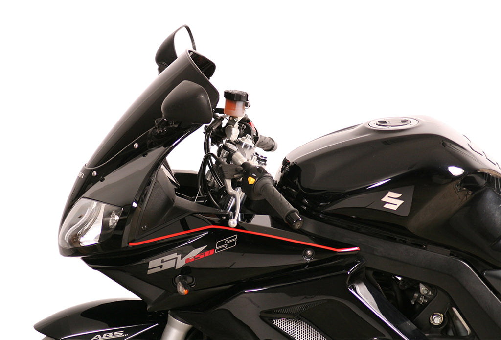 MRA Originalformscheibe "O" schwarz passend für Suzuki SV 650 S / SV 1000 S 2003-