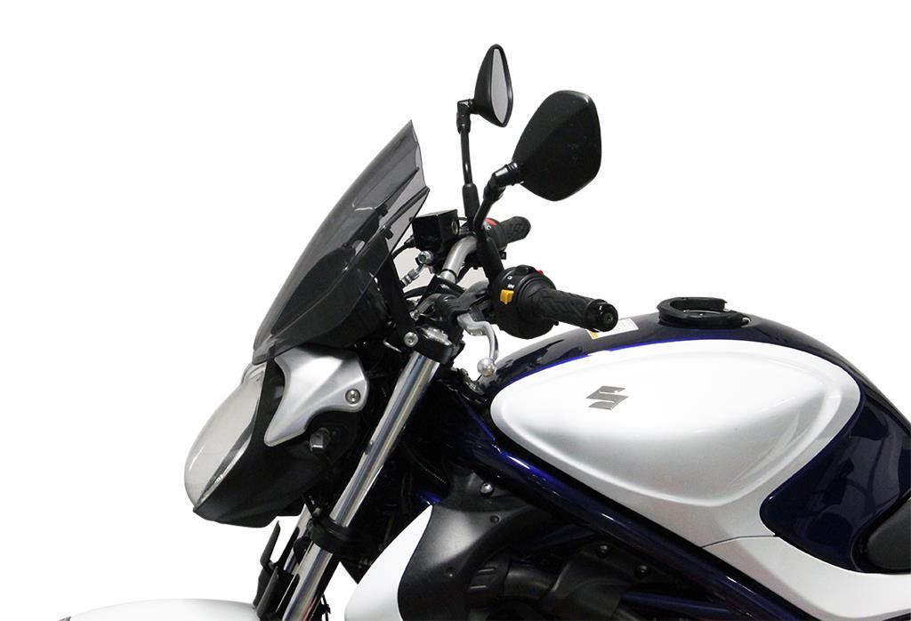 MRA Racingscheibe NR rauchgrau passend für Suzuki SFV 650 Gladius 2009-2015