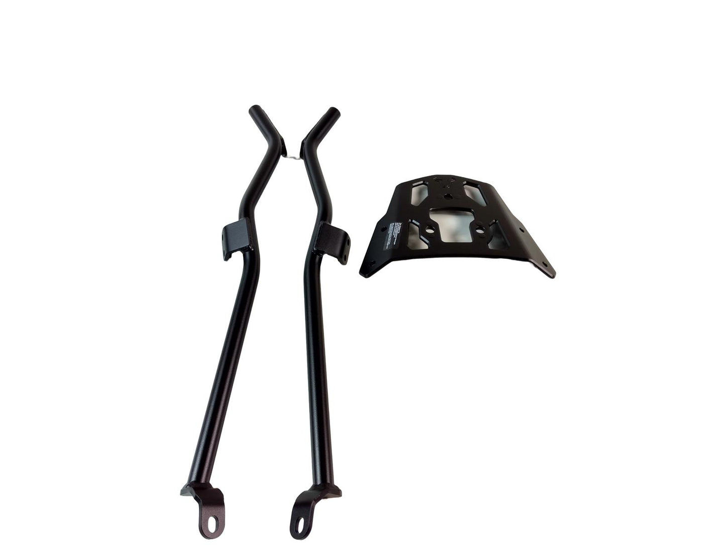 ALU-RACK Gepäckträger Schwarz passend für Honda CB 500 F / CBR 500 R 2016-2018 - Kama Bike Parts