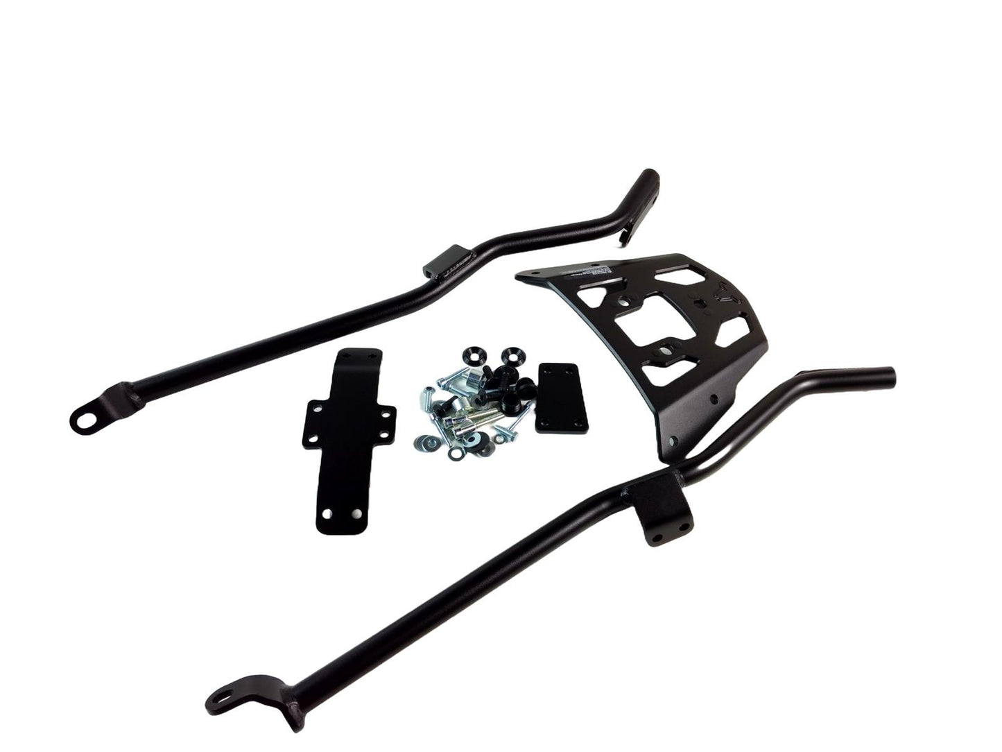 ALU-RACK Gepäckträger Schwarz passend für Honda CB 500 F / CBR 500 R 2016-2018 - Kama Bike Parts
