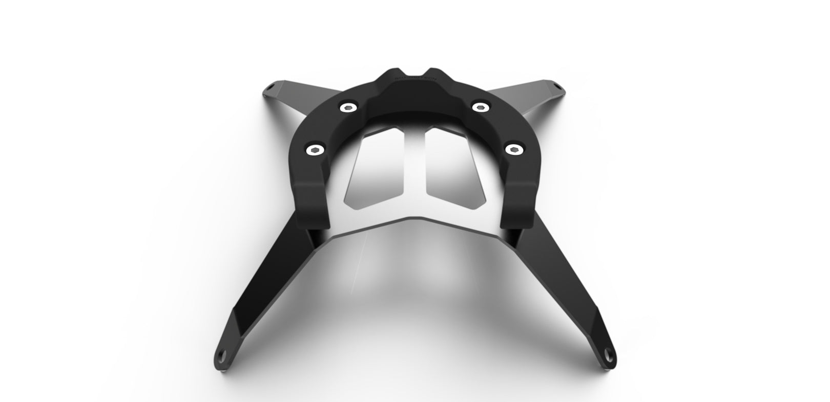 ION Tankring Schwarz passend für BMW F 650/700/800 GS Ohne Schrauben - Kama Bike Parts