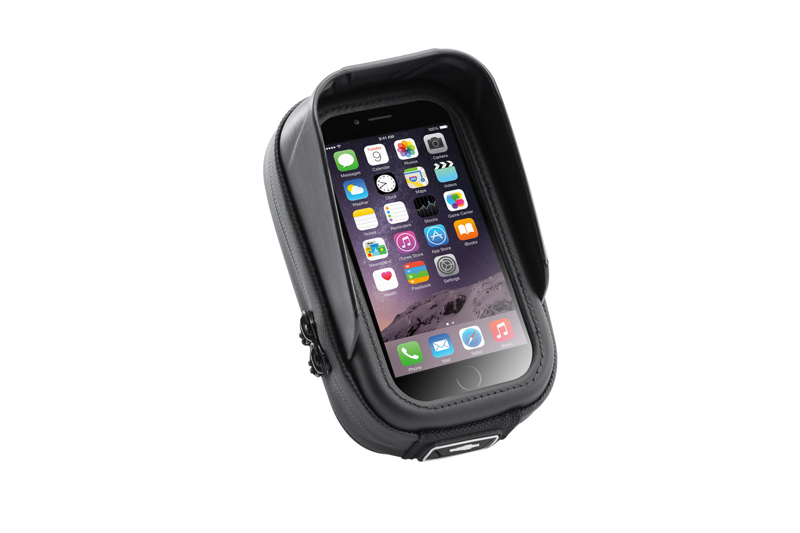 Navi Case Pro S Spritzwassergeschützt Schwarz - Kama Bike Parts