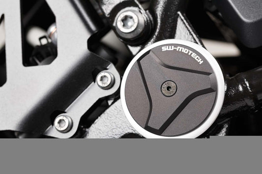 Rahmenkappen-Set Schwarz passend für BMW R 1200 GS R1200/1250RT R 1250 GS - Kama Bike Parts