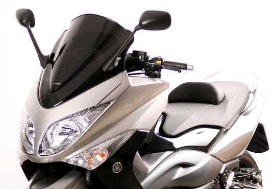 MRA Racingscheibe "RM" schwarz passend für Yamaha T-MAX 500 (XP) 2008-2011
