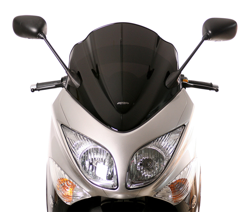 MRA Racingscheibe "RM" schwarz passend für Yamaha T-MAX 500 (XP) 2008-2011