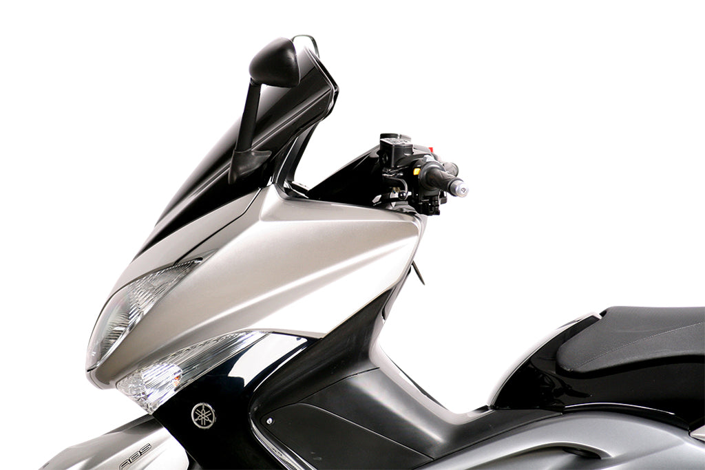 MRA Racingscheibe "RM" schwarz passend für Yamaha T-MAX 500 (XP) 2008-2011