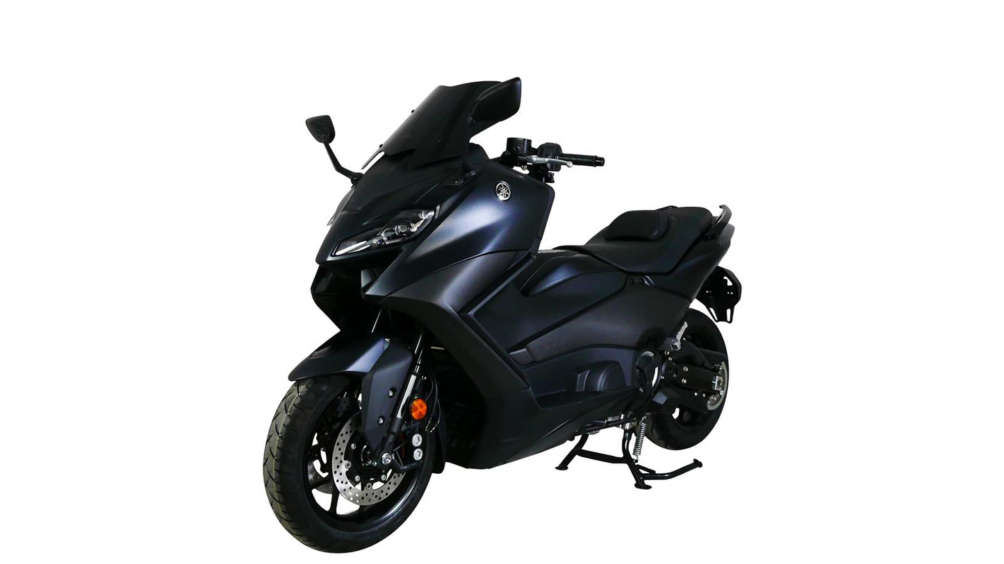 MRA Sportscheibe "SP" schwarz passend für Yamaha XP 560 /D /E TMAX 2022-