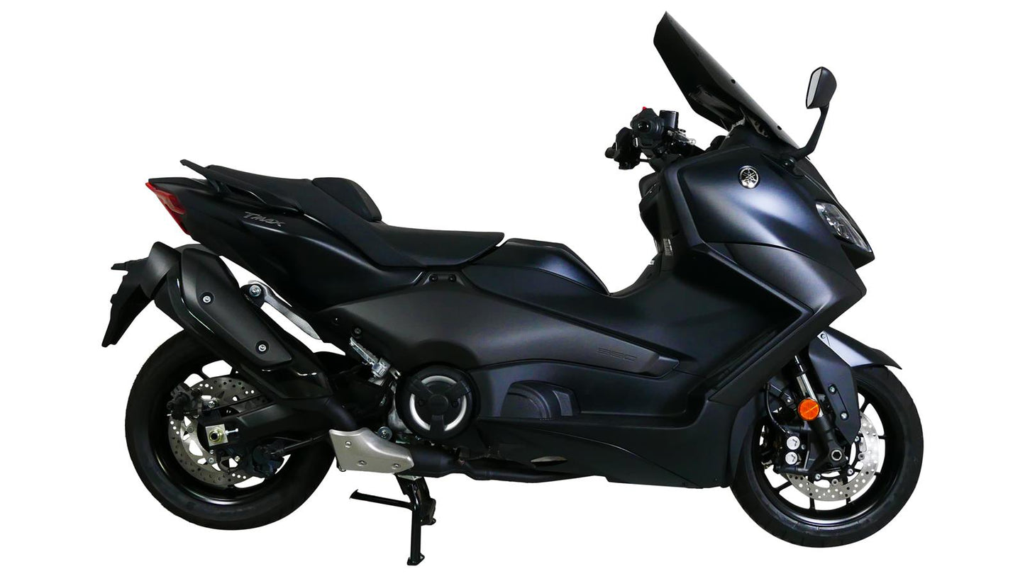 MRA Tourenscheibe "TM" schwarz passend für Yamaha XP 560 /D /E TMAX 2022-