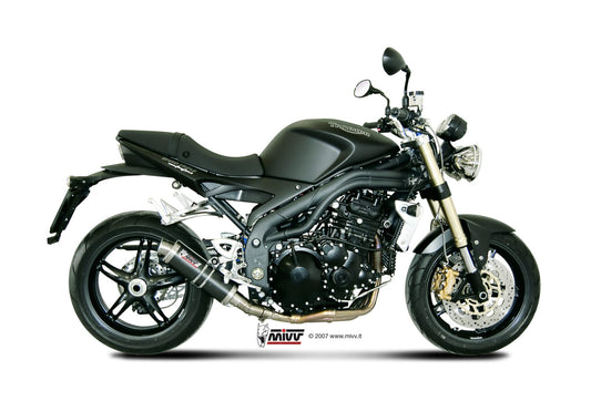 MIVV GP Auspuff Carbon passend für Triumph Speed Triple 2007-2010