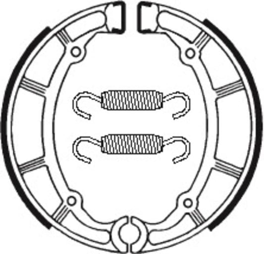 Bremsbacken Organisch BA065 passend für Yamaha XV 920 VIRAGO 1982-1982 - Kama Bike Parts