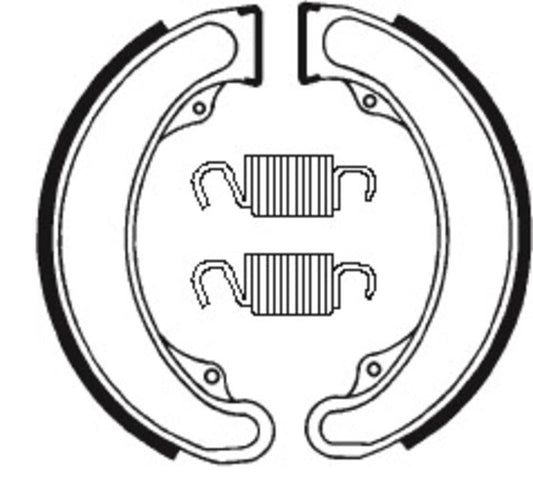 Bremsbacken Organisch BA070 passend für Honda XL 250 S 1978-1979 - Kama Bike Parts