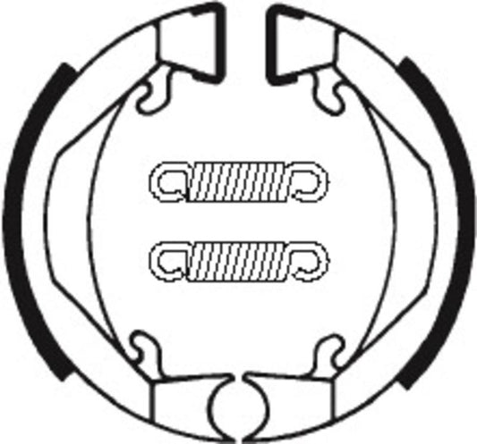 Bremsbacken Organisch BA074 passend für KTM 50 SX 1998-2008 - Kama Bike Parts