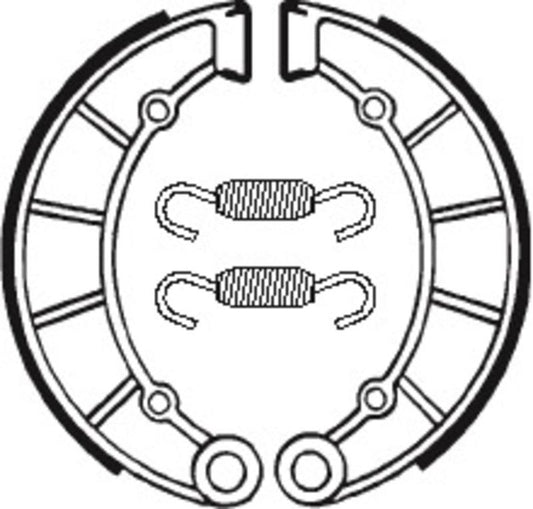 Bremsbacken Organisch BA091 passend für Kawasaki Z 900 1972-1976 - Kama Bike Parts