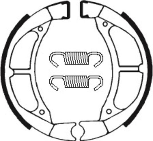 Bremsbacken Organisch BA182 passend für SUZUKI RM 80 1983-1989 - Kama Bike Parts