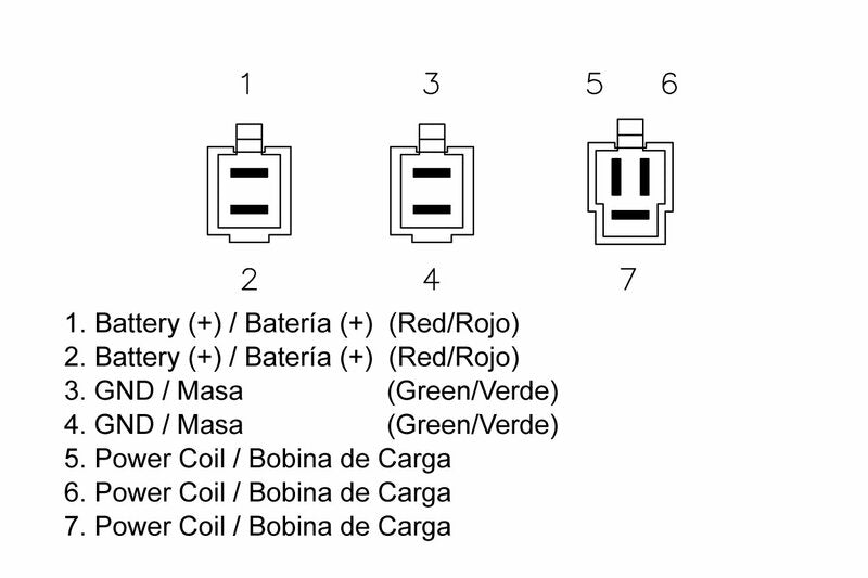 Laderegler passend für Honda VT 1100 C 1988-2002 - Kama Bike Parts