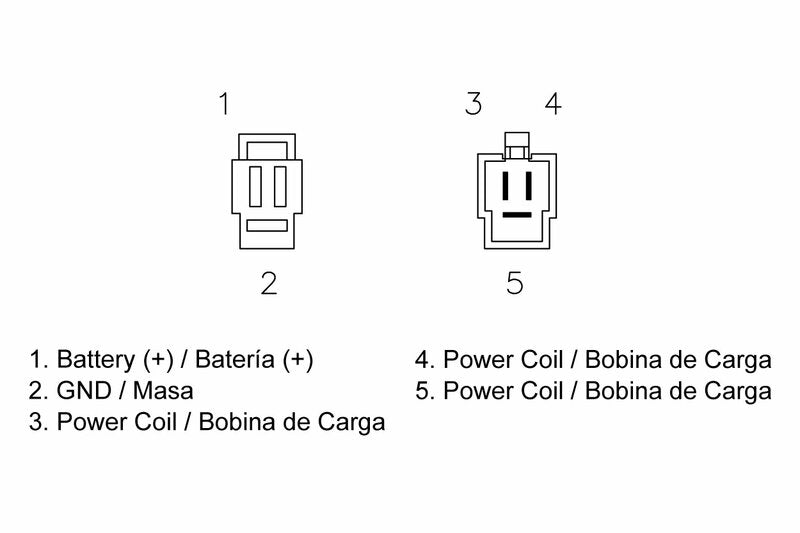 Laderegler passend für SUZUKI DR 350 1994-1999 - Kama Bike Parts