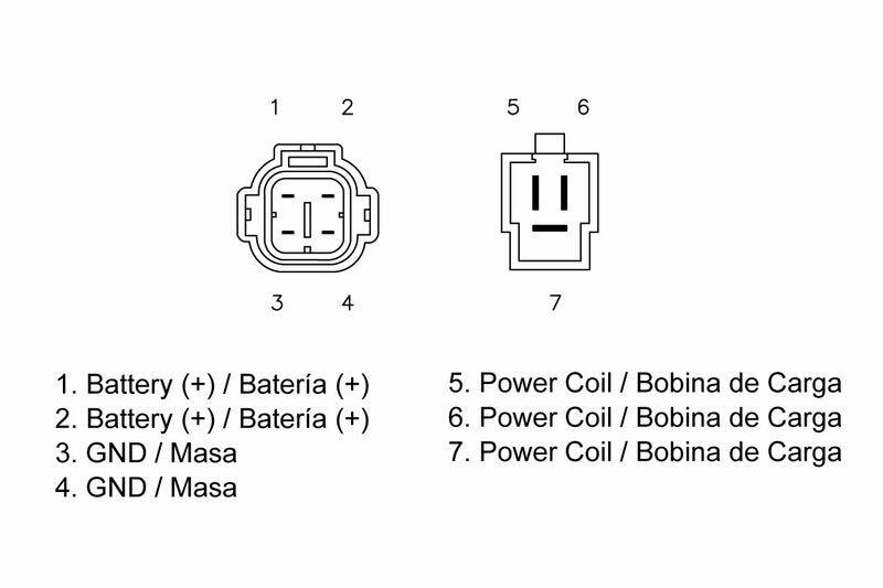 Laderegler passend für SUZUKI SV 650 2003-2007 - Kama Bike Parts