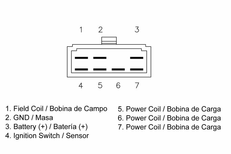 Laderegler passend für Yamaha FJ 600 1984-1985 - Kama Bike Parts