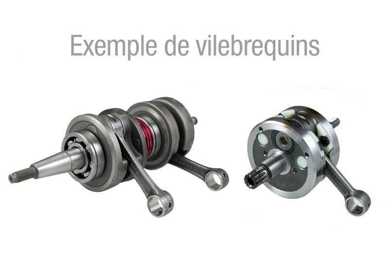 Verstärkte Kurbelwelle passend für DERBI GPR 50 2006-2015 - Kama Bike Parts