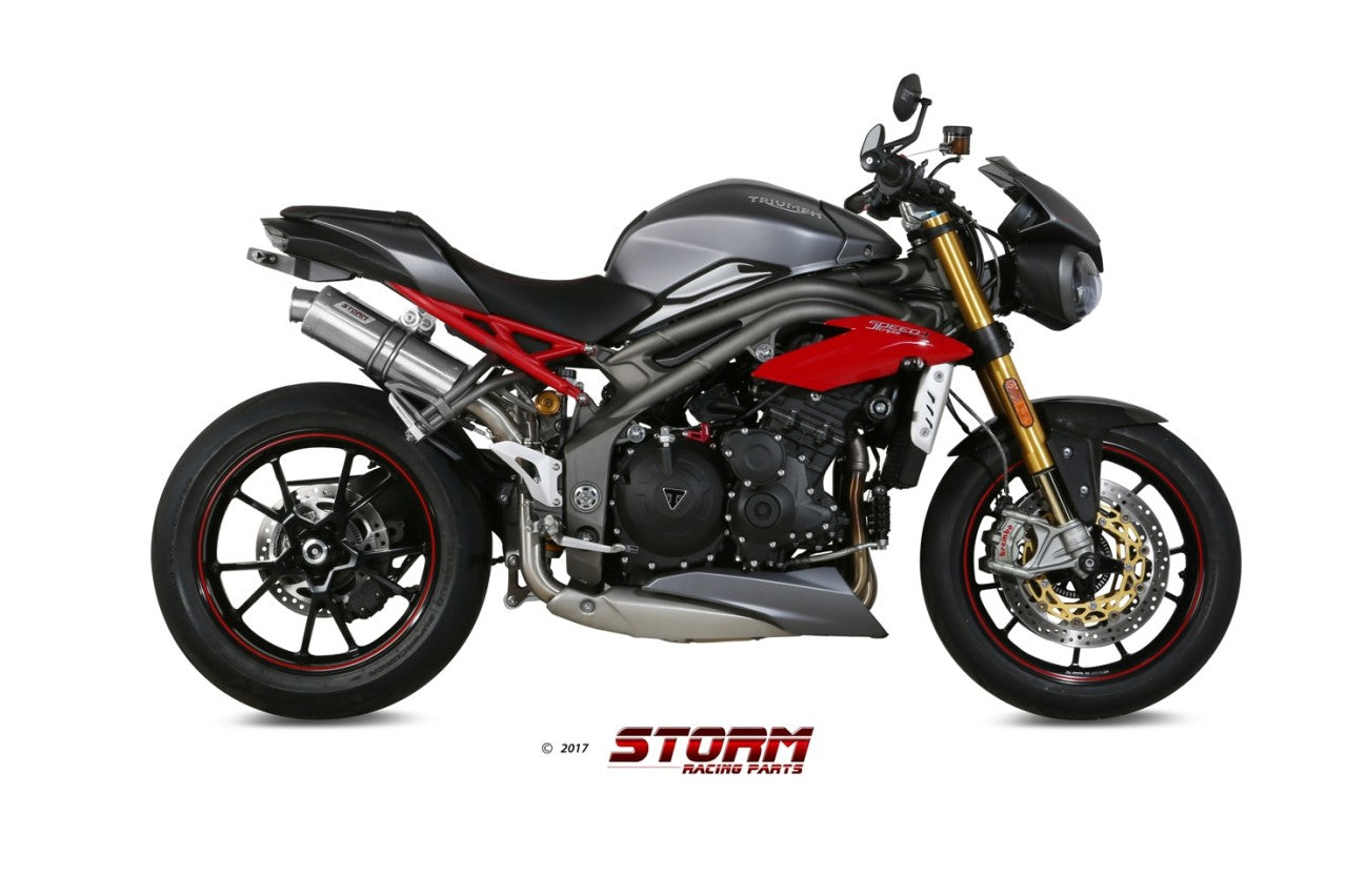 STORM GP Auspuff passend für Triumph Speed Triple 2016-2017