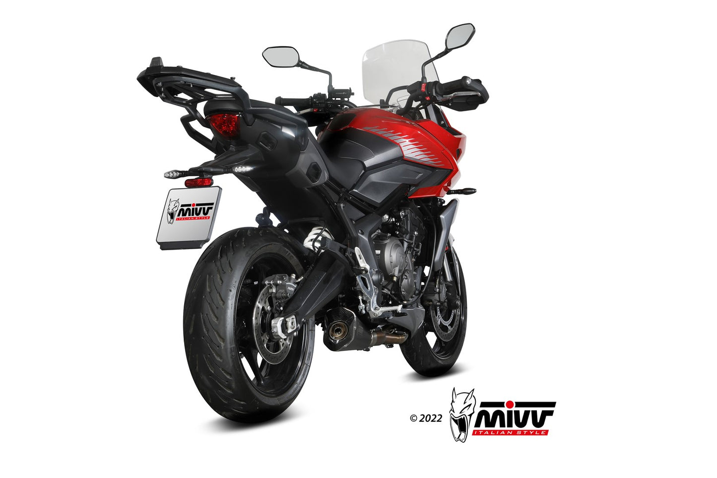 MIVV DELTA RACE Auspuff passend für TRIUMPH TIGER SPORT 660 2022-2024