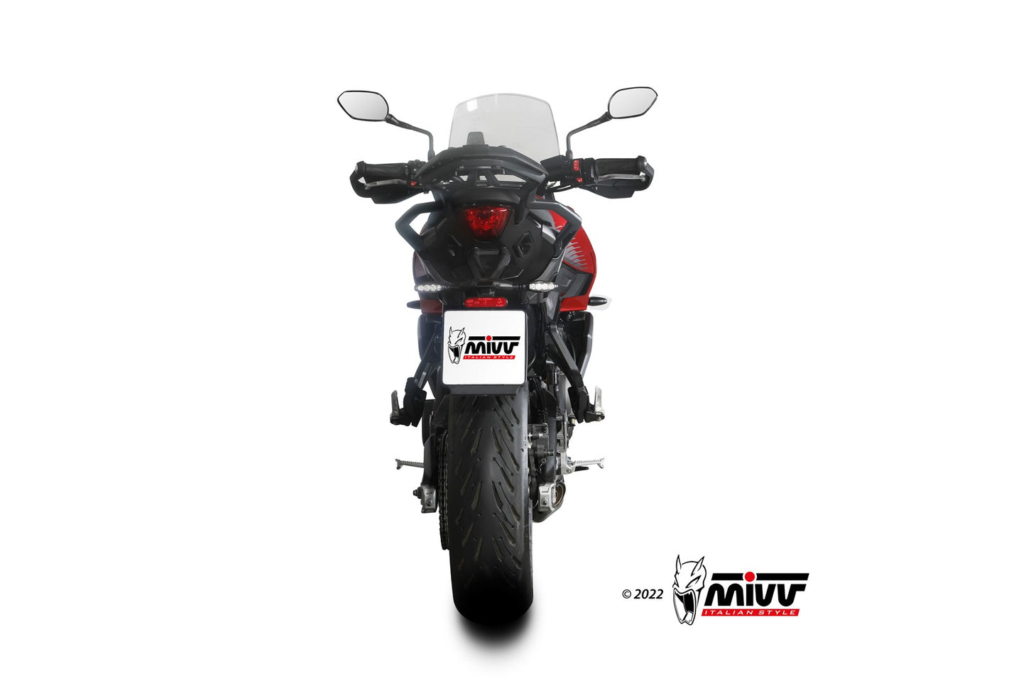 MIVV DELTA RACE Auspuff passend für TRIUMPH TIGER SPORT 660 2022-2024