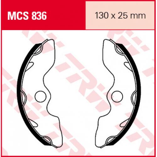 TRW Lucas Bremsbacken MCS836 - Kama Bike Parts