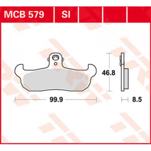 TRW Lucas Bremsbelag MCB579 - Kama Bike Parts