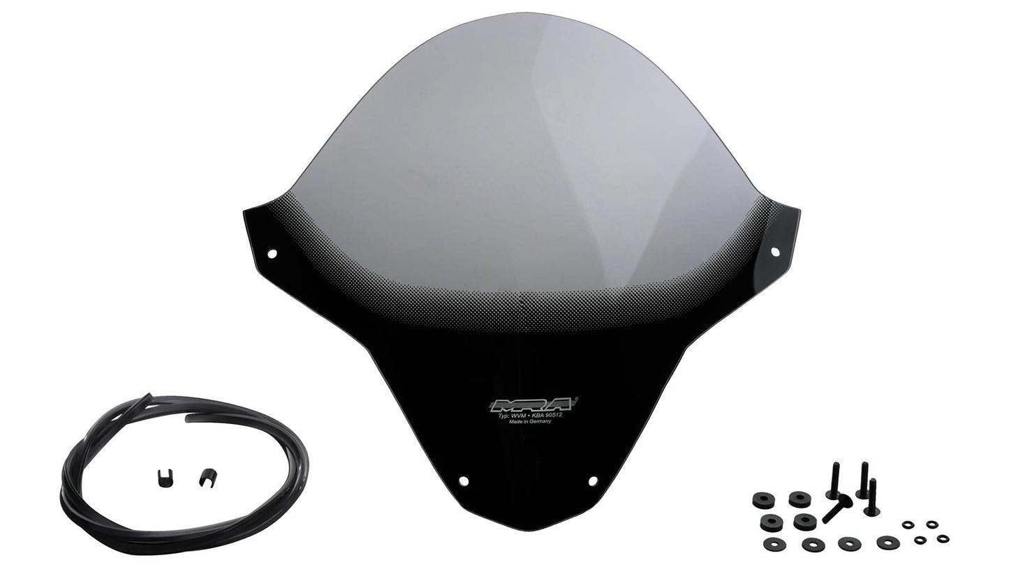 Verkleidungsscheibe rauchgrau passend für Aprilia TUONO 660 /V4 1100 / FAC 2021-2024