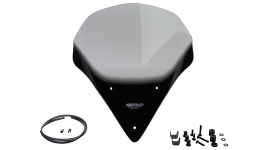 MRA Sportscheibe "SPM" rauchgrau passend für Aprilia TUONO V4R 2011-2014