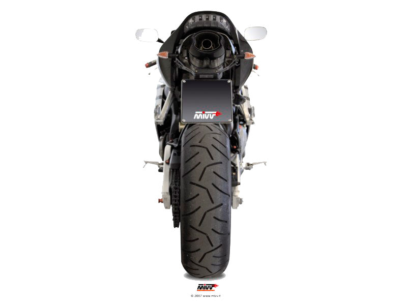 MIVV Suono Auspuff Edelstahl passend für Honda CBR 600 RR 2005-2006