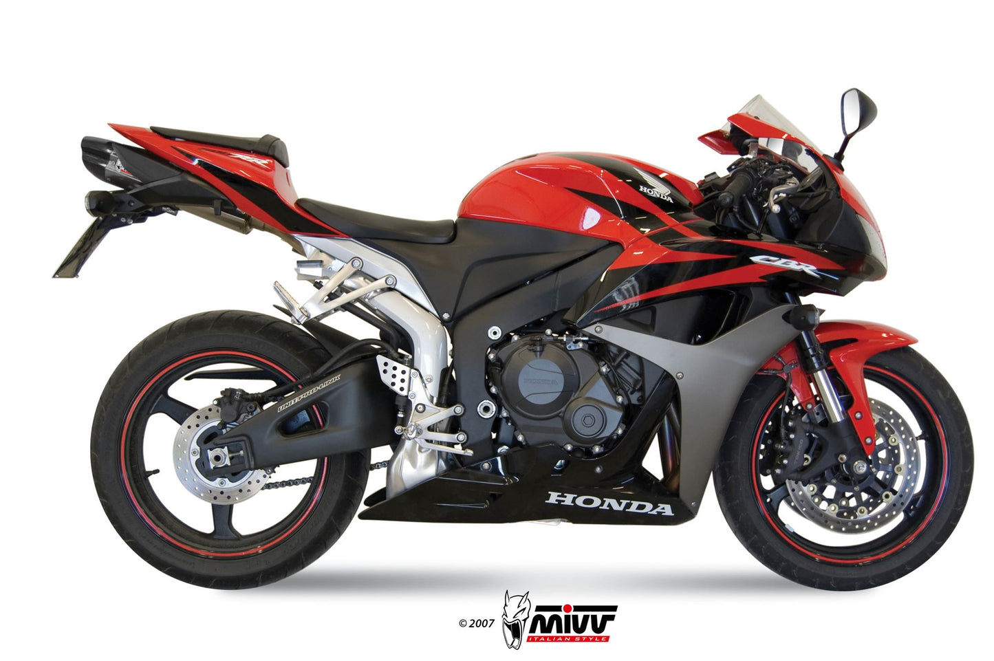 MIVV Suono Auspuff Edelstahl passend für Honda CBR 600 RR 2007-2016