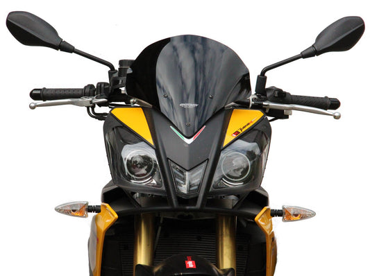 MRA Sportscheibe SPM schwarz passend für Aprilia Tuono 1000 V4R 2011-2014