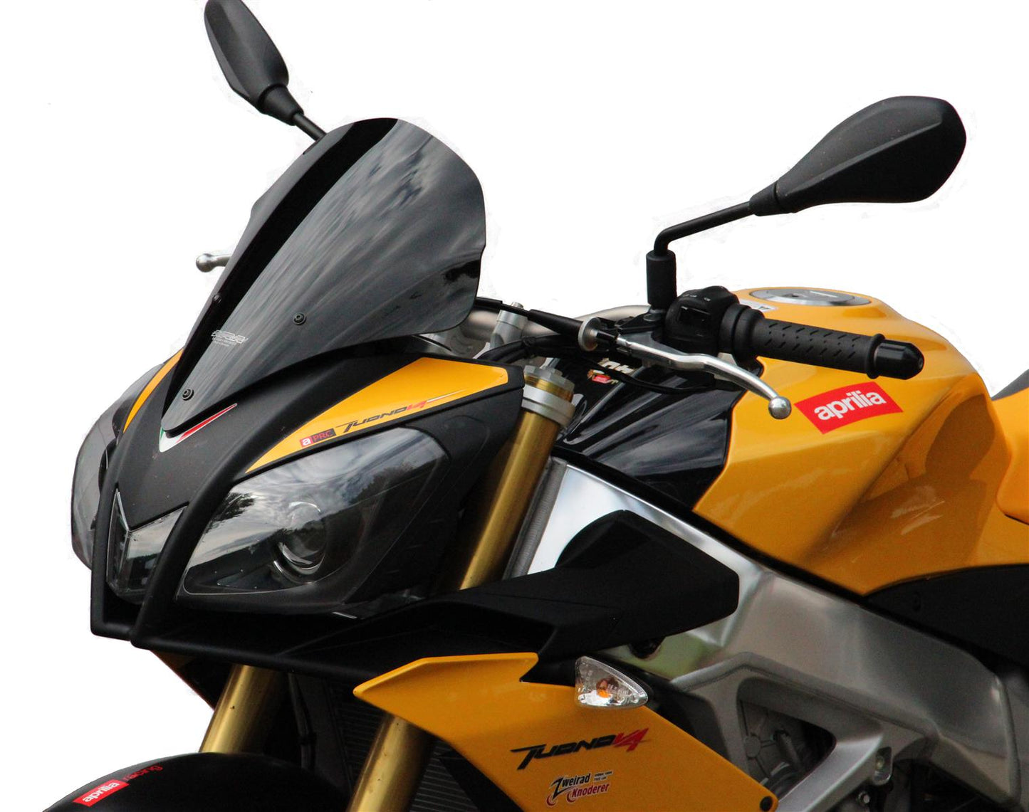 MRA Sportscheibe SPM schwarz passend für Aprilia Tuono 1000 V4R 2011-2014