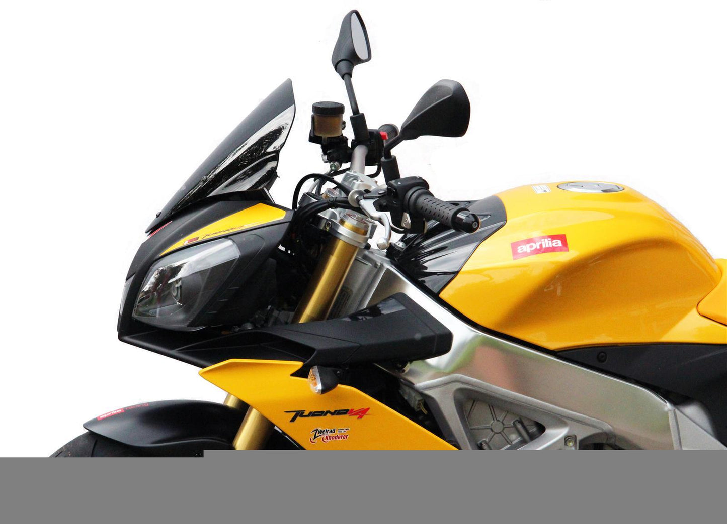 MRA Sportscheibe SPM schwarz passend für Aprilia Tuono 1000 V4R 2011-2014