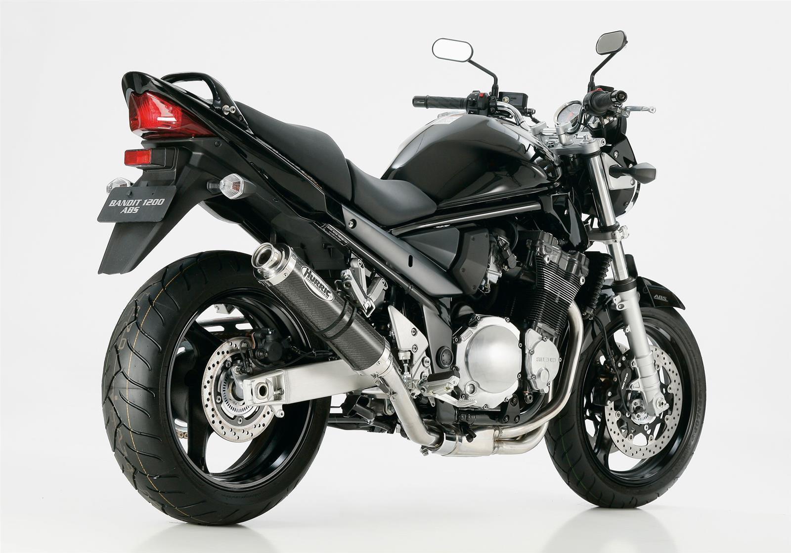 HURRIC Supersport Auspuff passend für SUZUKI GSF 600 Bandit S 1996-2003 - Kama Bike Parts