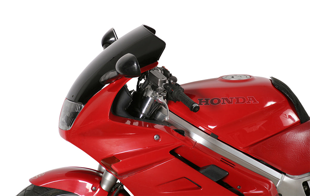 MRA Originalformscheibe "O" schwarz passend für Honda VFR 750 F 1990-1993