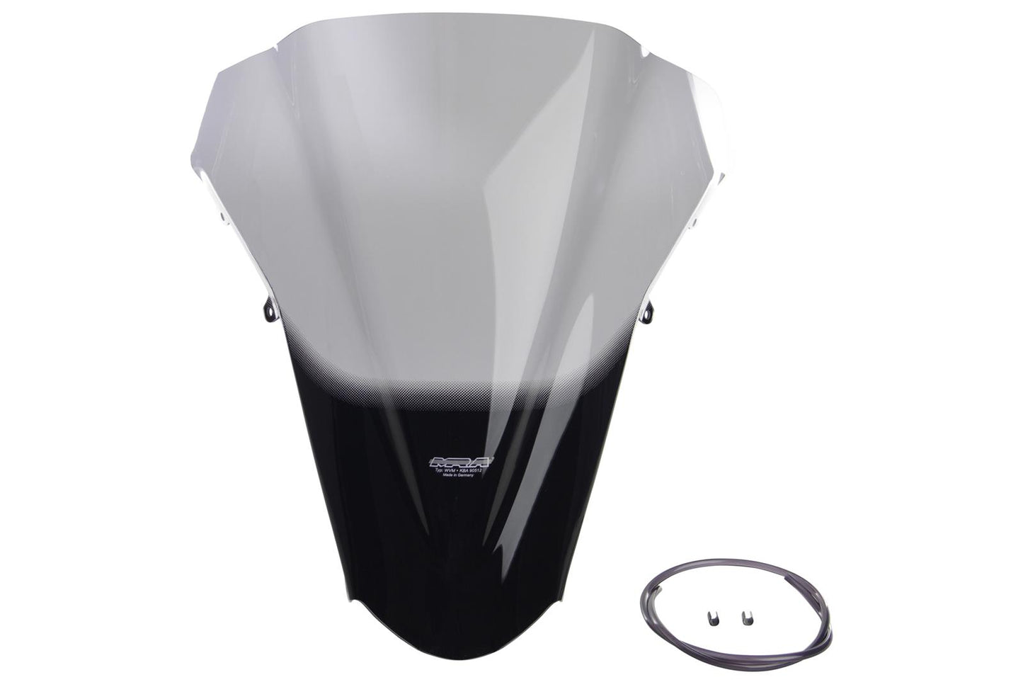MRA Racingscheibe "R" rauchgrau passend für Honda VFR 800 2002-2013