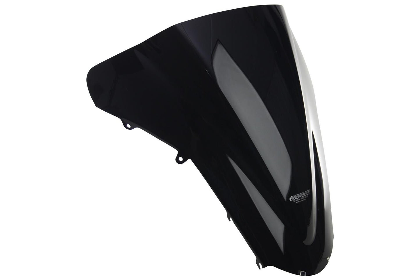 MRA Racingscheibe "R" schwarz passend für Honda VFR 800 2002-2013