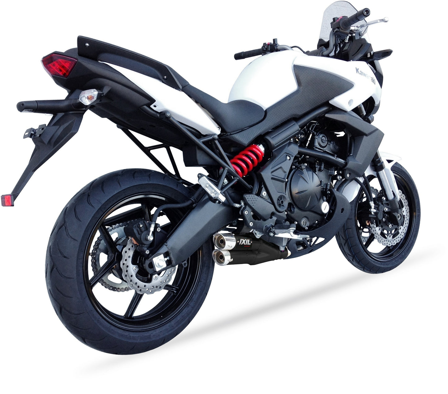 IXIL Hyperlow black XL Auspuff passend für Kawasaki Versys 650 2007-2014