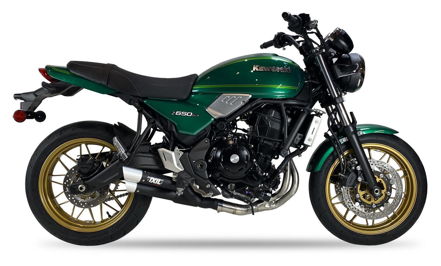 IXIL HYPERLOW BLACK XL Auspuff passend für Kawasaki Z 650 2023-2025