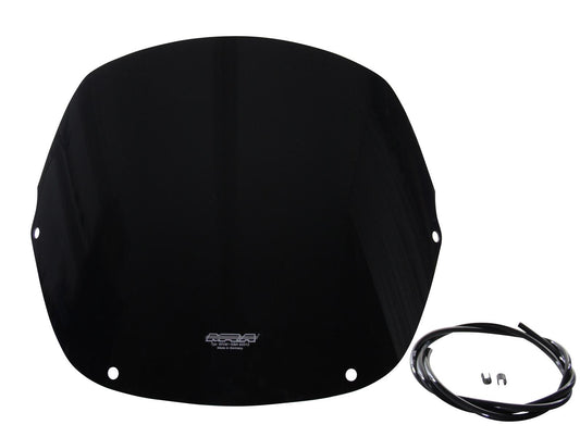 MRA Originalformscheibe "O" schwarz passend für Honda XLV 600 TRANSALP 1994-1999