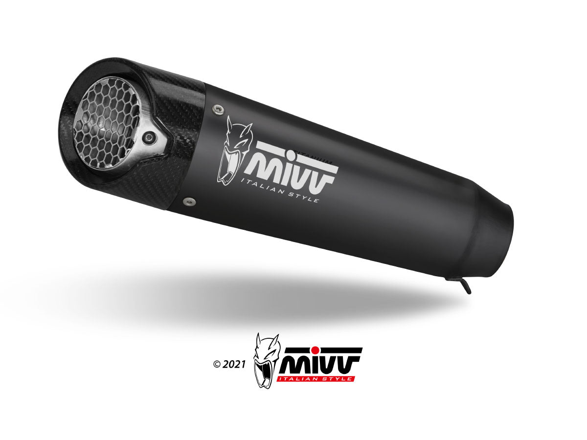 MIVV X-M5 Auspuff schwarz passend für KTM 790 DUKE 2018-2026